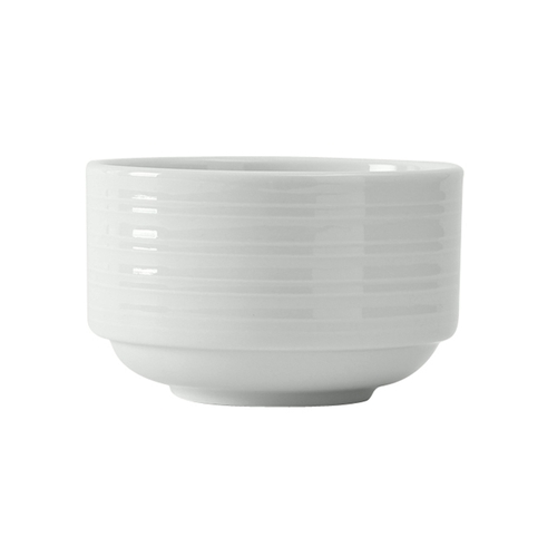 Tuxton China Inc FPB-090 Pacifica 9 oz. Porcelain White Bouillon Cup - 3 Doz