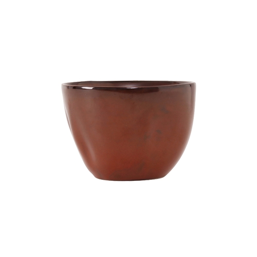 Tuxton China Inc GAR-040 Artisan 12-1/2 oz. Red Rock Ceramic Bouillon Cup - 2 Doz