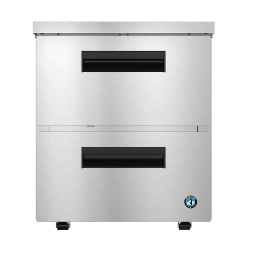 Hoshizaki UF27B-LPD2 27" Wide Two Drawer Low Profile Undercounter Freezer