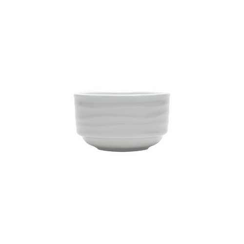 Tuxton China Inc GDP-040 Sandbar 9 oz. Porcelain White Bouillon Cup - 2 Doz