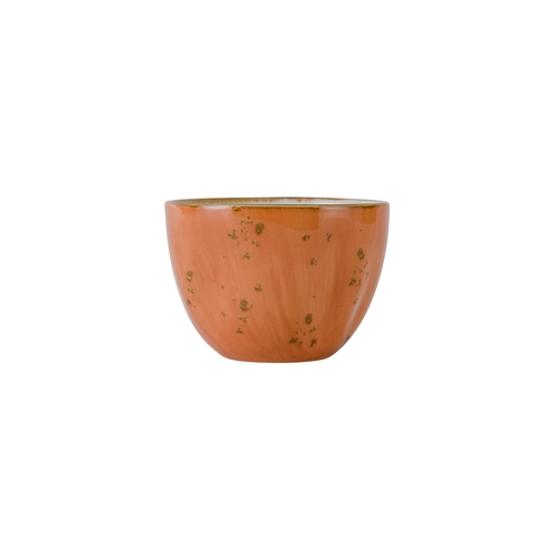 Tuxton China Inc GGC-040 Artisan Geode 12.5 oz. Coral Porcelain Bouillon Cup - 2 Doz