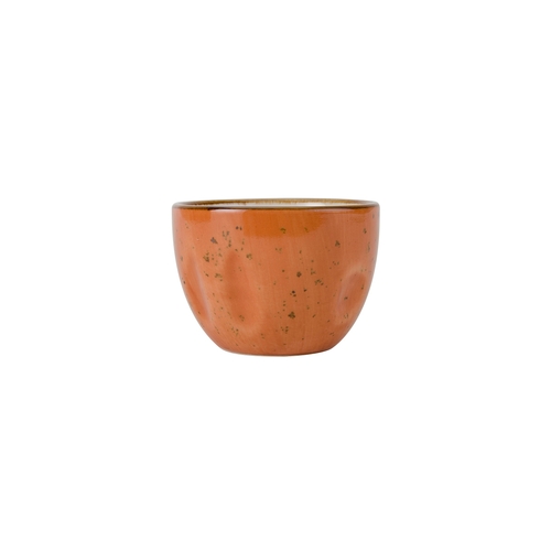 Tuxton China Inc GGC-042 Artisan Geode 8 oz. Coral Porcelain Bouillon Cup - 2 Doz