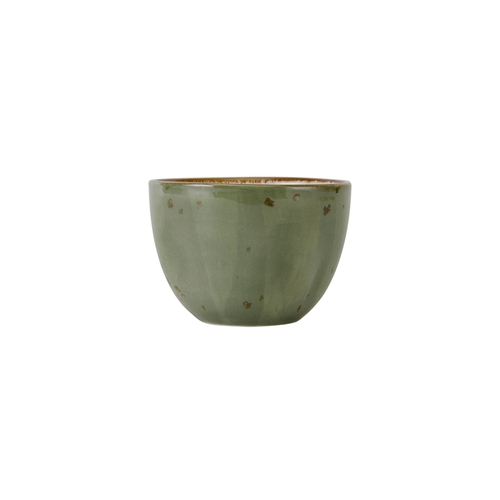 Tuxton China Inc GGO-040 Artisan Geode 12.5 oz. Olive Porcelain Bouillon Cup - 2 Doz