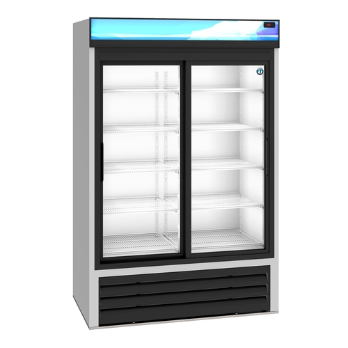 Hoshizaki RM-45-SD-HC 51" Wide Two Section Refrigerated Merchandiser - Silver