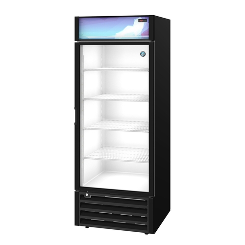 Hoshizaki RM-26-HC-BLK 30" Wide One Section Refrigerated Merchandiser - Black