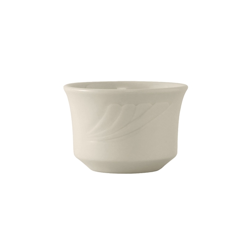 Tuxton China Inc YEB-0752 Monterey 7 oz American White/Eggshell Bouillon Cup - 3 Doz