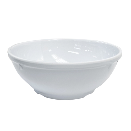 Thunder Group NS316W Break-Resistant Melamine White 20 oz. Nappie Bowl - 1 Doz