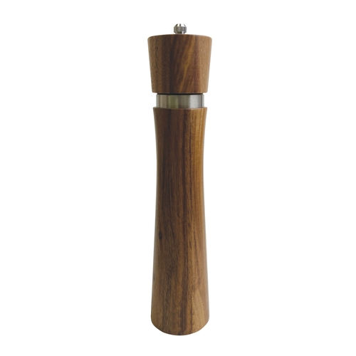Thunder Group WDPM210 10" Pepper Mill w/ Acacia Wood Finish