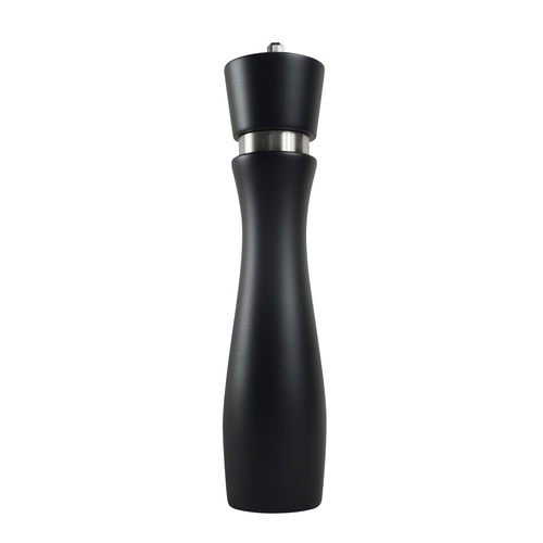 Thunder Group WDPM010BK 10" Pepper Mill w/ Beechwood Finish