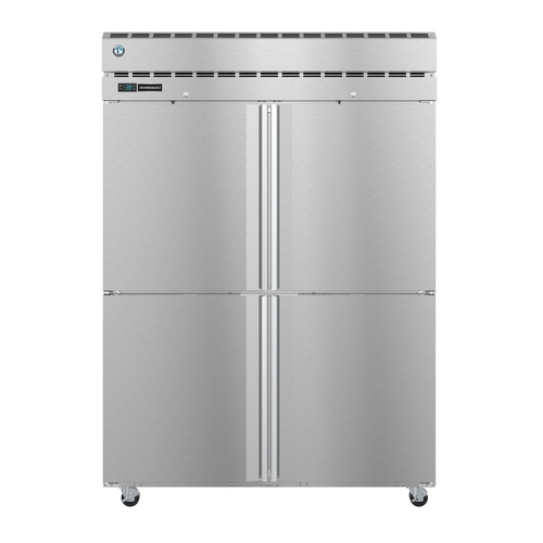 Hoshizaki PT2A-HS-HS 55" Wide Two Section Half Door Pass-Through Refrigerator