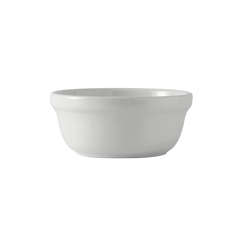 Tuxton China Inc BWB-1003 10 oz. White Ceramic Casserole Dish - 1 Doz