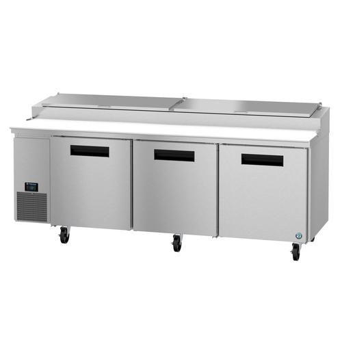 Hoshizaki PR93B 93" Wide 12 Pan Three Section Pizza Prep Table
