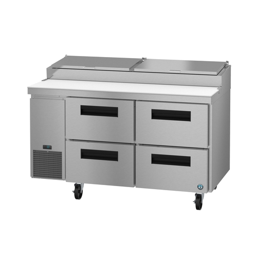 Hoshizaki PR60B-D4 60" Wide 8 Pan Four Drawer Pizza Prep Table