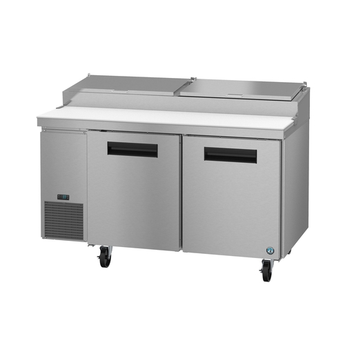 Hoshizaki PR60B 60" Wide 8 Pan Two Section Pizza Prep Table