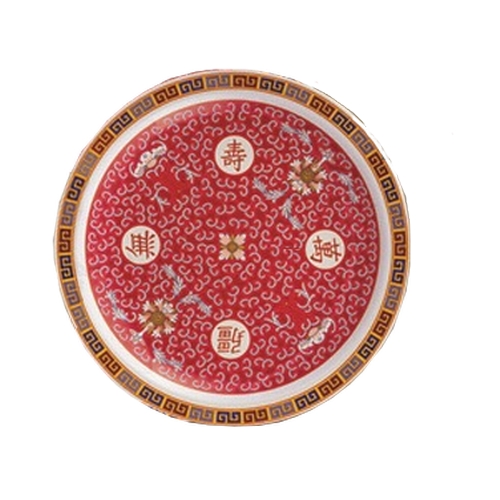Yanco China LG-1006 Longevity Melamine 6" dia. Plate - 4 Doz