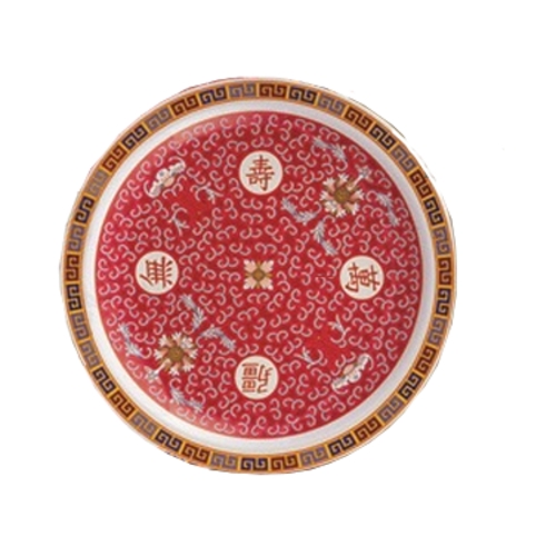 Yanco China LG-1009 Longevity Melamine 9" dia. Plate - 2 Doz