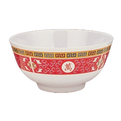 Yanco China LG-3006 Longevity Melamine 14 oz. 4.2" dia. Rice Bowl - 4 Doz