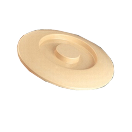 Yanco China NS-608CT Nessico Tan Melamine Heavy Weight Tortilla Server Lid- 1 Doz