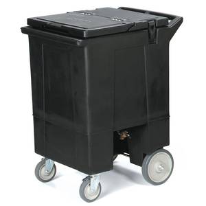 Carlisle IC2250T03 Cateraid Mobile 36.5" Tall Ice Caddy w/ Casters