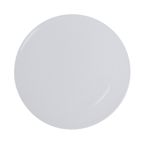Yanco China VE-112 Venice White Melamine 11.9" dia. Pizza Plate - 1 Doz