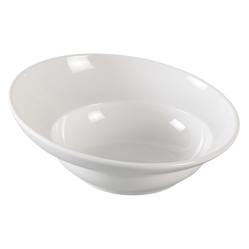 Yanco China VE-712 Venice White Melamine 68 oz. 12" dia. Sheer Salad Bowl-1 Doz
