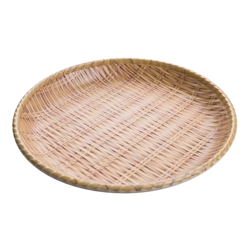 Yanco China WD-910 Bamboo Design Melamine 10" dia. Deep Plate - 2 Doz
