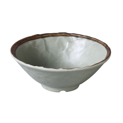 Yanco China YO-5004 Yoto Matte Green Melamine 7 oz. 4.5" dia. Rice Bowl - 4 Doz