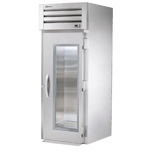 True STG1RRI-1G Spec Series 35" One-Section Glass Door Roll-In Refrigerator