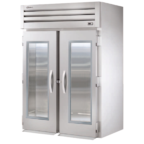 True STG2RRI-2G Spec Series 68" Two-Section Glass Door Roll-In Refrigerator