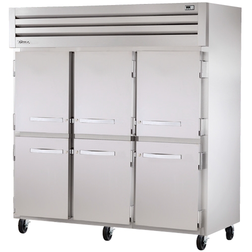 True STG3F-6HS Spec Series 77.5" Three-Section Reach-In Freezer