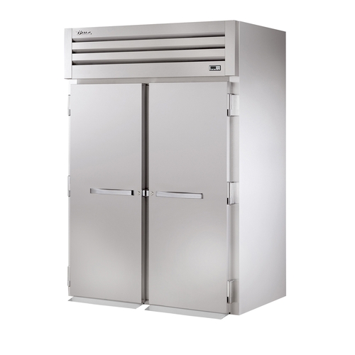 True STR2FRI-2S Spec Series 68" Two-Section Solid Door Roll-In Freezer