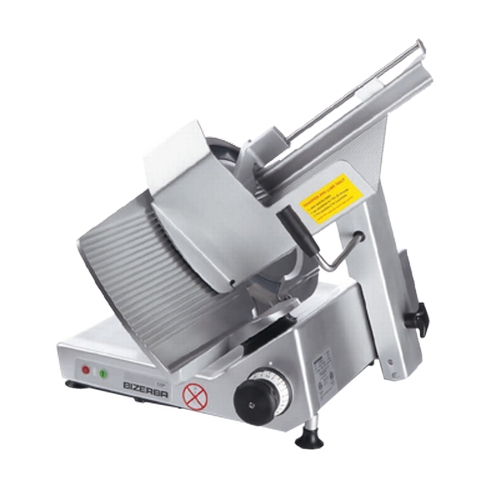 Bizerba GSPV2150GVRB-GSPHVGVRB 13" Manual 1/2 HP Restaurant Slicer w/ Chrome Plated Blade