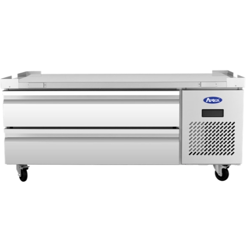 Atosa MGF8462GR Stainless Steel Digital Controls Freezer Flat Top Chef Base