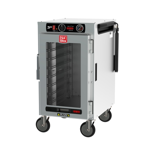 Metro HBCN8-ACPS-M HotBlox 8 Pan Mobile Pass-Thru Insulated Holding Cabinet