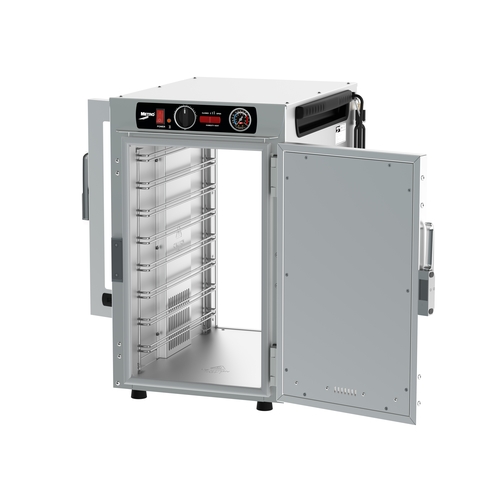 Metro HBCN8-ASPC-CT HotBlox 8 Pan Countertop Pass-Thru Insulated Holding Cabinet
