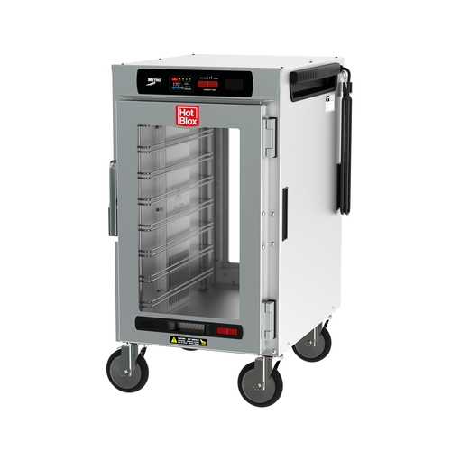Metro HBCN8-DCPC-M HotBlox 8 Pan Mobile Pass-Thru Insulated Holding Cabinet