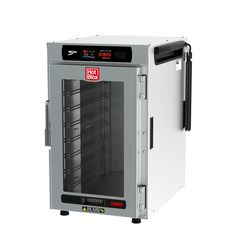 Metro HBCN8-DCPS-CT HotBlox 8 Pan Countertop Pass-Thru Insulated Holding Cabinet
