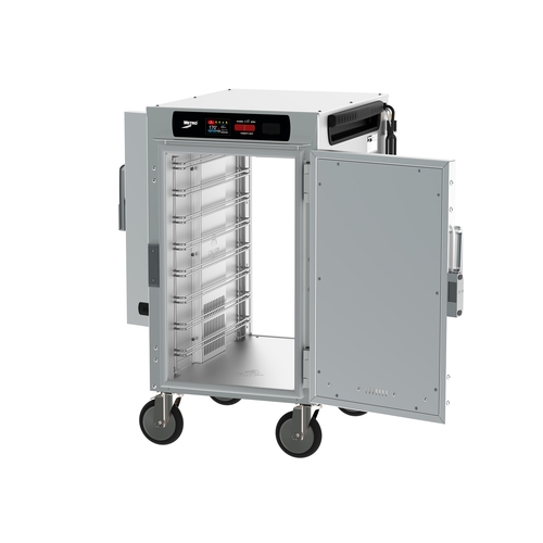 Metro HBCN8-DSPS-M HotBlox 8 Pan Mobile Pass-Thru Insulated Holding Cabinet