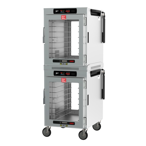 Metro HBCW16-DCPC-M 16 Pan Mobile Pass-Thru Insulated Heated Holding Cabinet