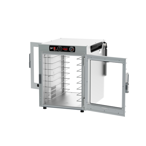 Metro HBCW8-ACPC-C T 8 Pan Countertop Pass-Thru Insulated Heated Holding Cabinet