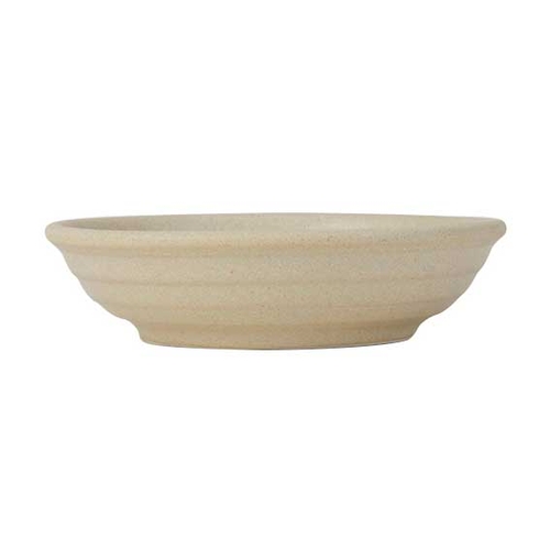 Tuxton China Inc VYD-041 Zion 3-1/2 oz. Matte Beige Porcelain Fruit Dish