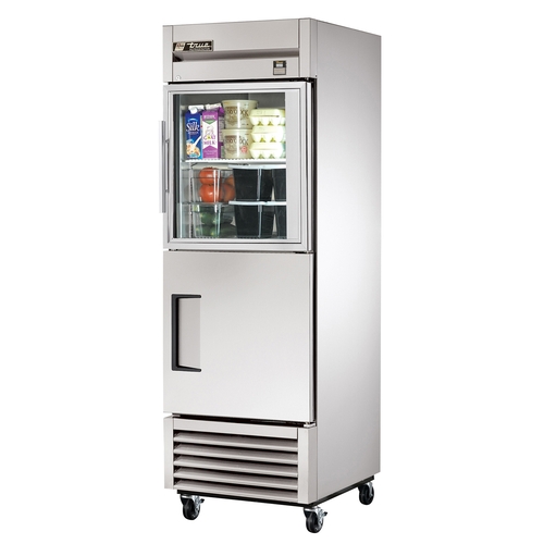 True TS-23-1-G-1-HC~FGD01 27" Dutch Door One-Section Reach-In Refrigerator