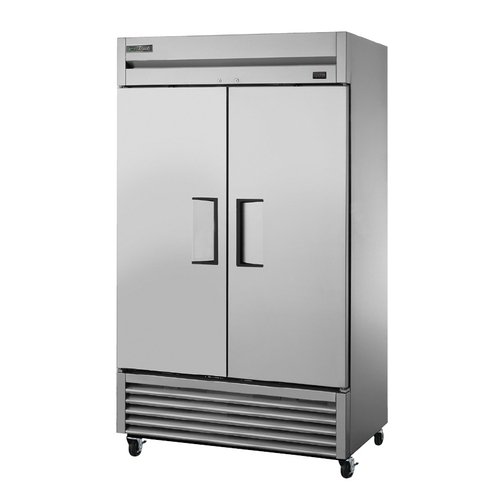 True TS-43F-HC 47" Stainless Steel Two-Section Reach-In Freezer
