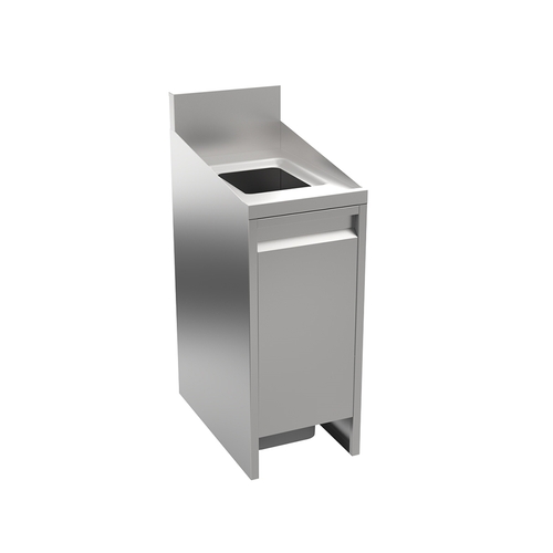 Krowne AL24-T14 14" Wide Underbar Trash Station