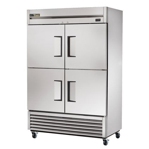 True TS-49F-4-HC 54" Stainless Steel Two-Section Dutch Door Reach-In Freezer