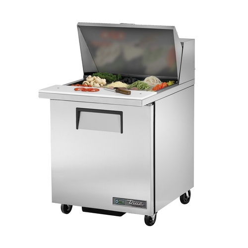 True TSSU-27-12M-B-HC 27" Refrigerated Mega Top Sandwich Prep Table