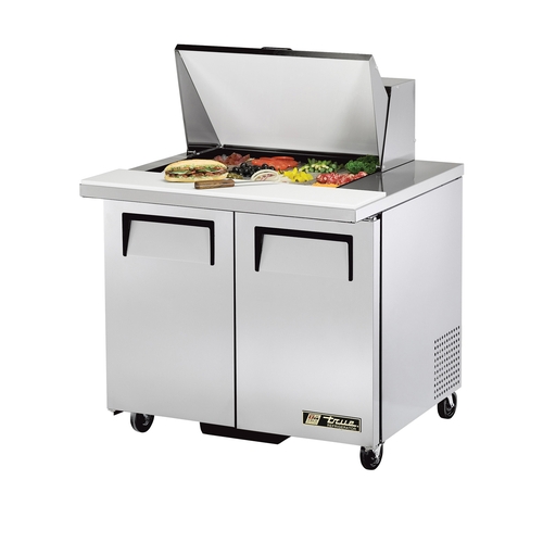 True TSSU-48-08-HC 48" Refrigerated 8 Pan Mega Top Sandwich Prep Table
