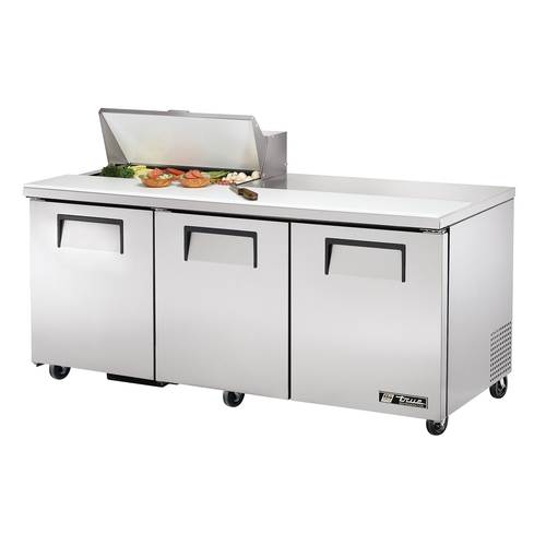 True TSSU-72-08-HC 72" Refrigerated 8 Pan Sandwich / Salad Prep Table