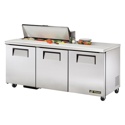 True TSSU-72-10-HC 72" Refrigerated 10 Pan Sandwich / Salad Prep Table