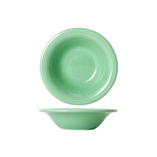 Tuxton China Inc CTD-110G Concentrix 11 oz. Ceramic Cilantro Cereal Bowl - 2 Doz